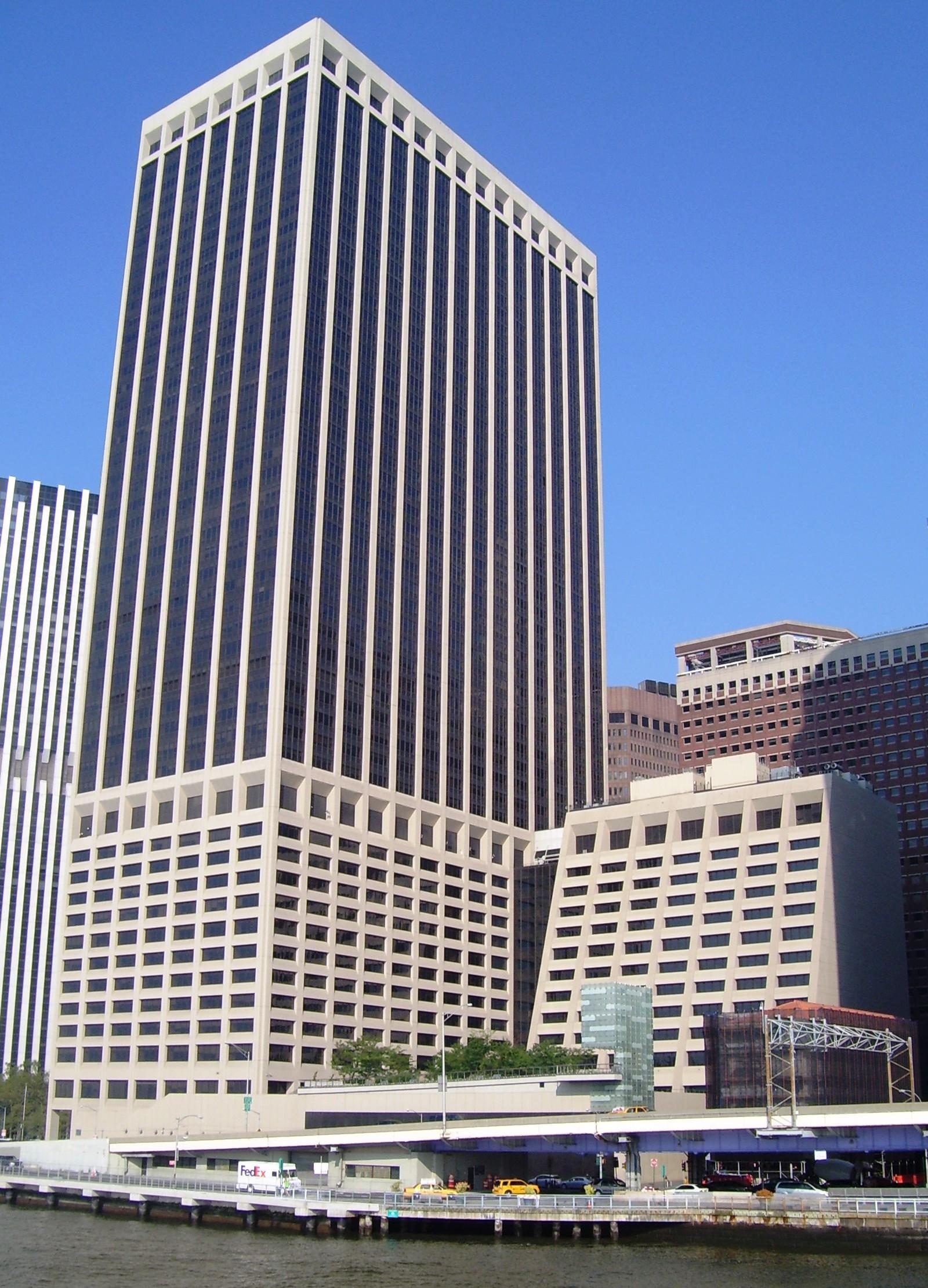 55 Water Street office tower in Lower Manhattan, home of S&P Global