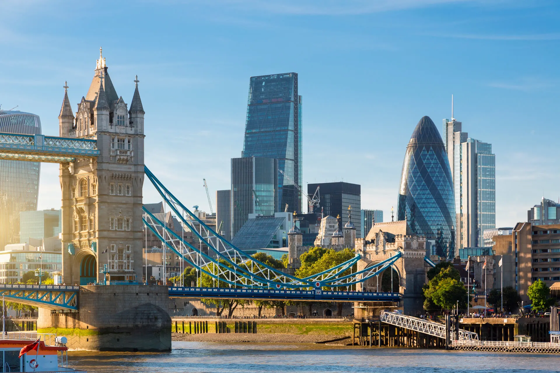 London financial district at dusk — UK Private Wealth Magazine