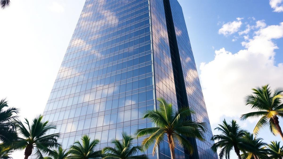 Modern office tower in Boca Raton, Florida representing Cresset's new advisory location