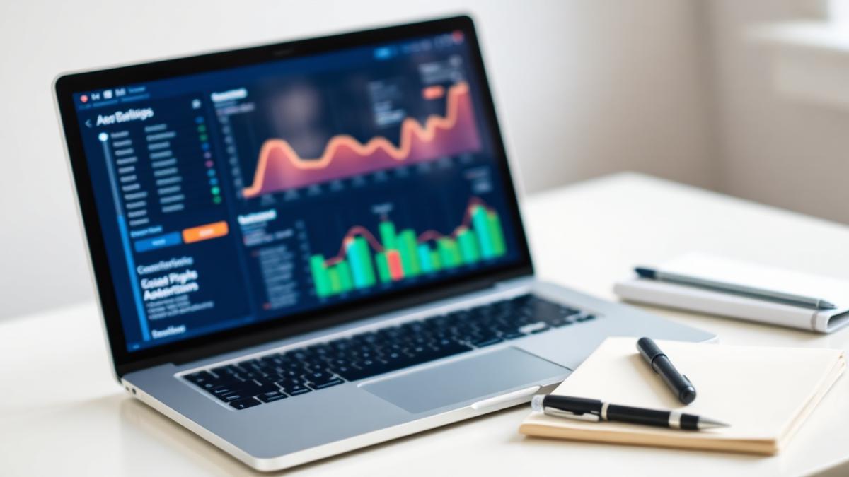 Digital dashboard interface representing a charitable fund administration platform