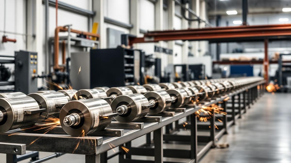 Industrial metal finishing facility representing the precision coating company financed by Republic Business Credit
