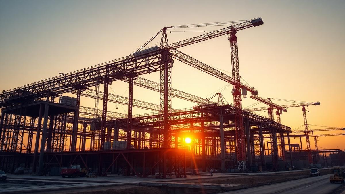 Infrastructure construction site representing the Future Standard and KDC partnership