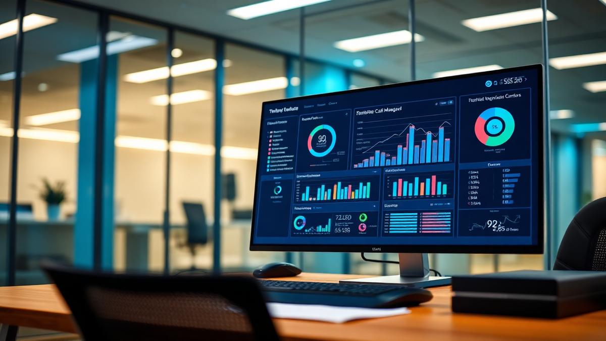 Digital treasury management dashboard representing tokenized fund access for business cash