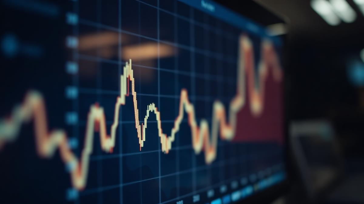Digital trading screen representing tokenised private company share pricing